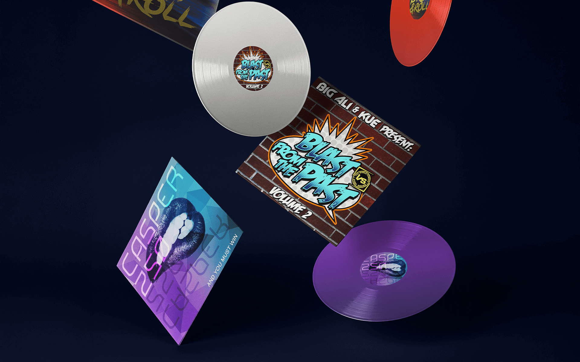 album artwork - vinyl designs