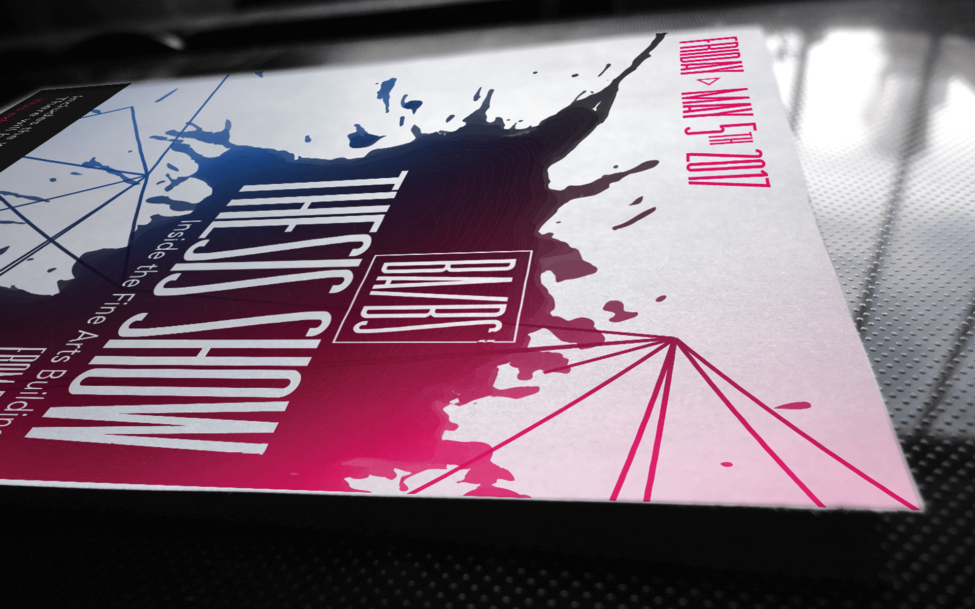 Thesis Poster - made by Amanda Davis