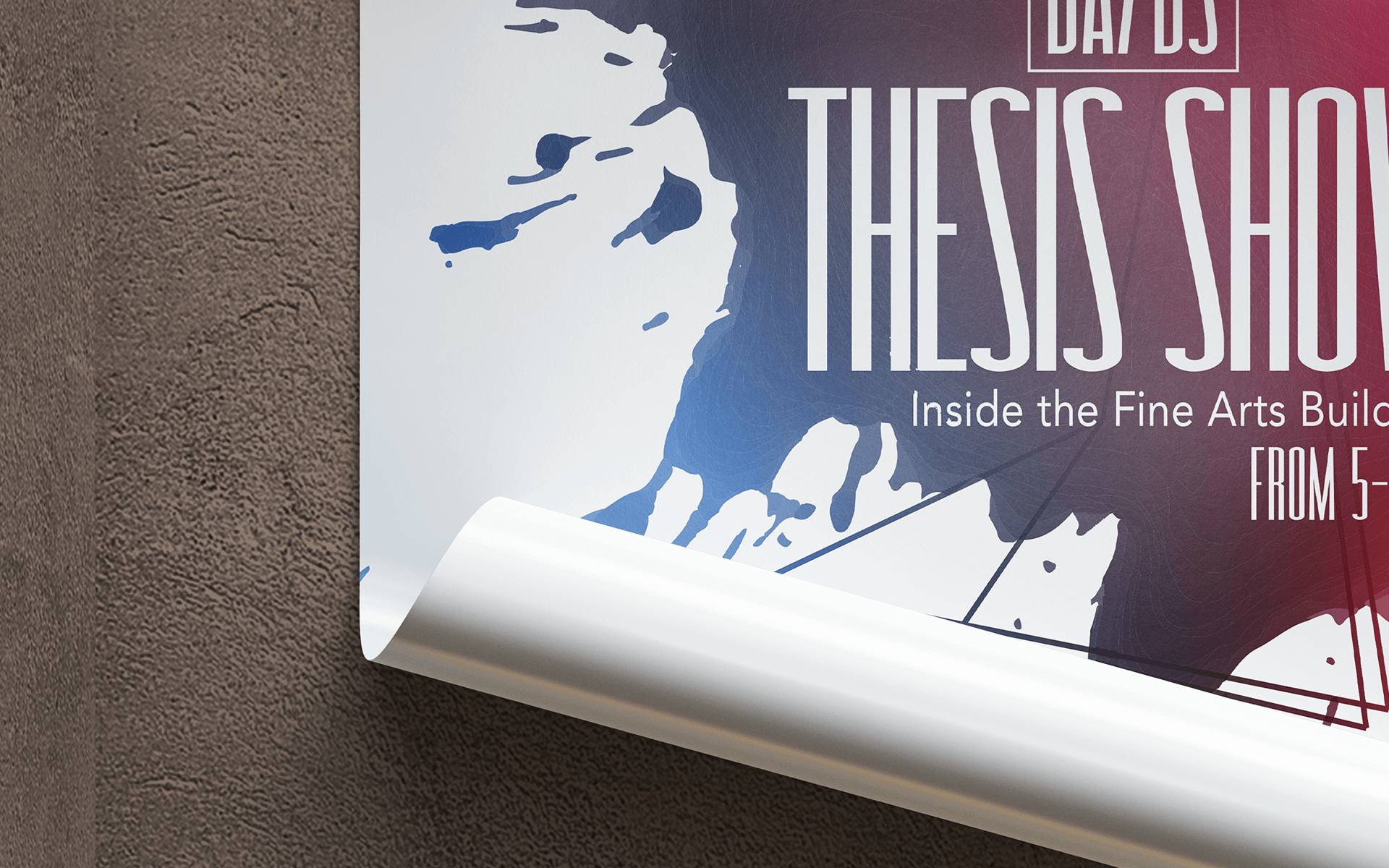 Thesis Poster - made by Amanda Davis